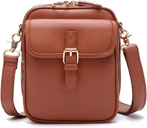 Tojoyride Crossbody Bag, Urvashi Crossbody Bag, Vintage Anti Theft Purse With 10 Card Slot for Women