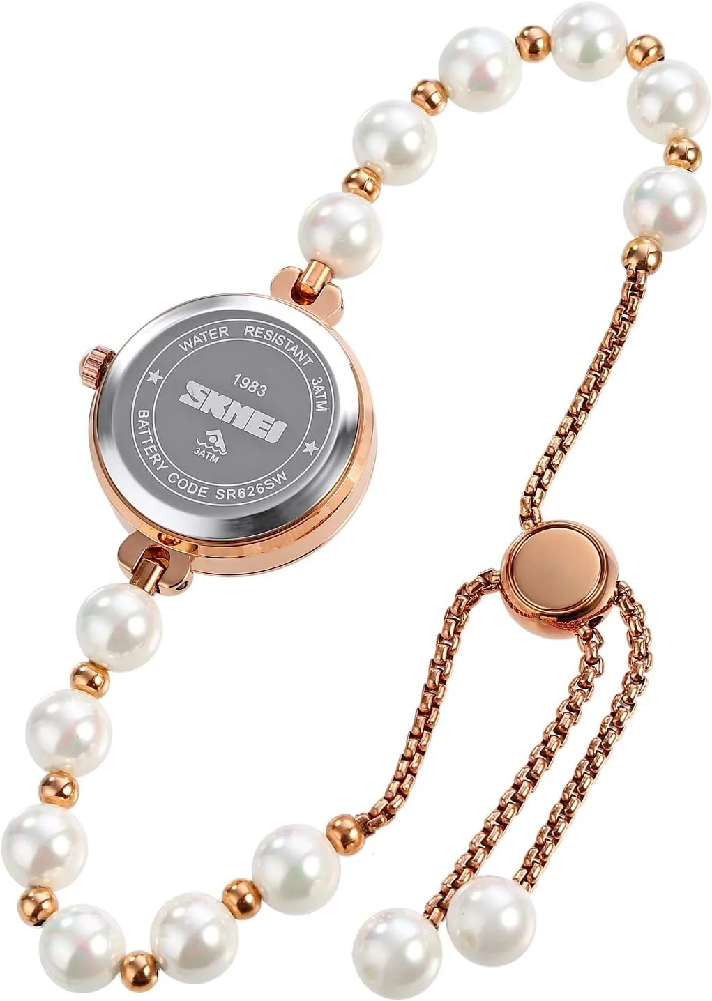 TOOCAT Women Analog Quartz Watch Bling Rose Gold Watches with Glitter Diamonds Bracelet Waterproof Quartz Wristwatch for Female Student