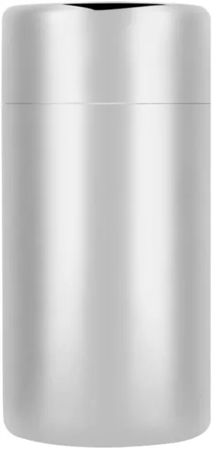 TOPINCN Tea Leaf Storage Jar Food Grade 304 Stainless Steel Coffee Bean Container Canister Portable Double Seals(L Size 550ml)
