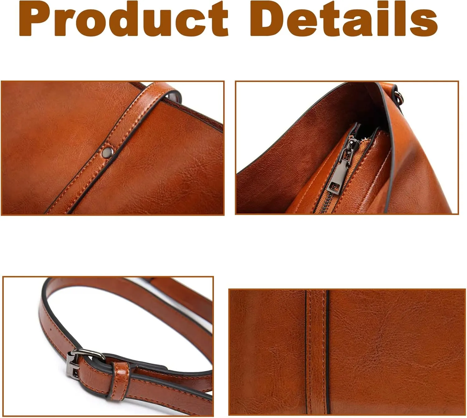 Tote Bag for Women Leather Computer Laptop Bag Business Office Work Bag Briefcase Large Travel Handbag Shoulder Bag