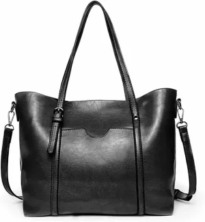 Tote Bag for Women Leather Computer Laptop Bag Business Office Work Bag Briefcase Large Travel Handbag Shoulder Bag