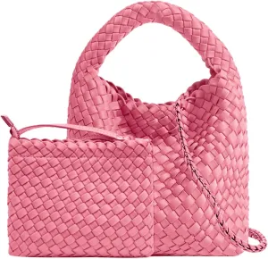 Tote for Women, Ladies Crossbody Handbag, Trendy Shoulder and Bucket Bag, Top-handle Tote Hobo Satchel with Purse