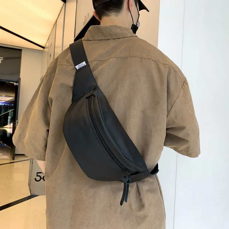 Trendy Men's Retro Simple Lightweight Exercise Men's Chest Bags