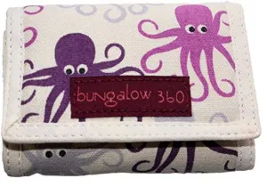 Tri Fold Wallet Octopus