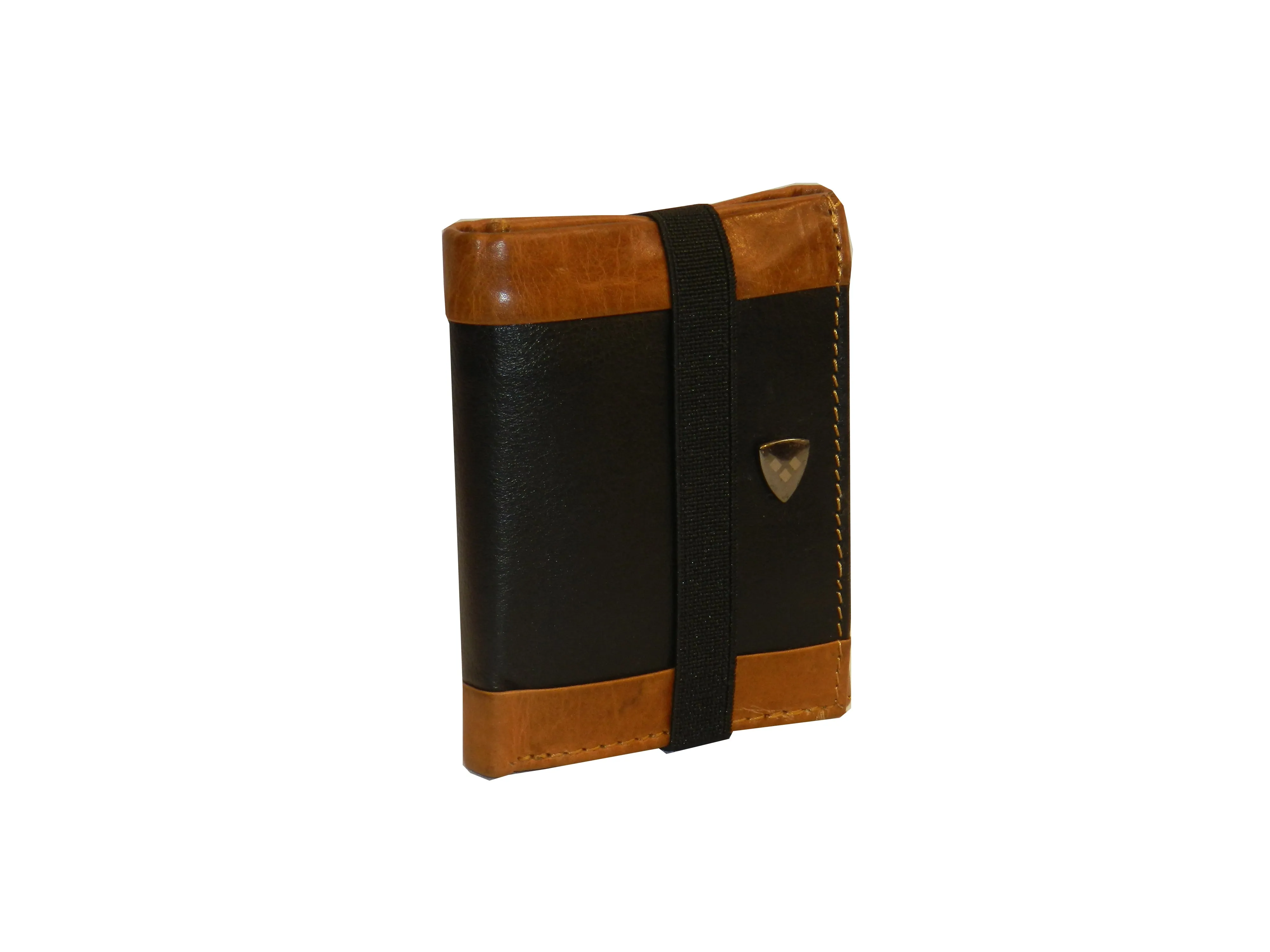 Trikon 8 Card Trifold Wallet Full Elastic #1093N [Elastic]