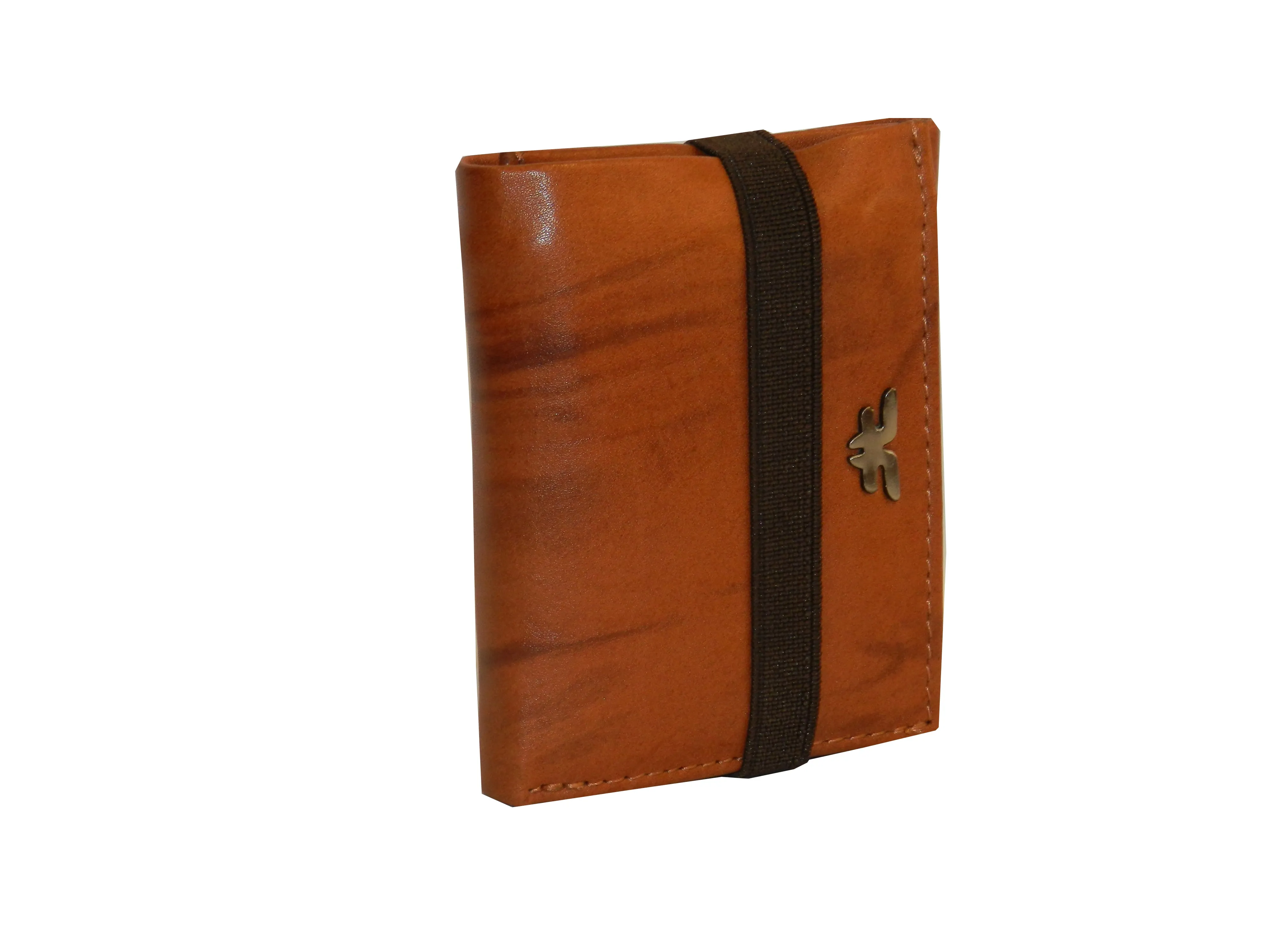 Trikon 8 Card Trifold Wallet Full Elastic #1093N [Elastic]