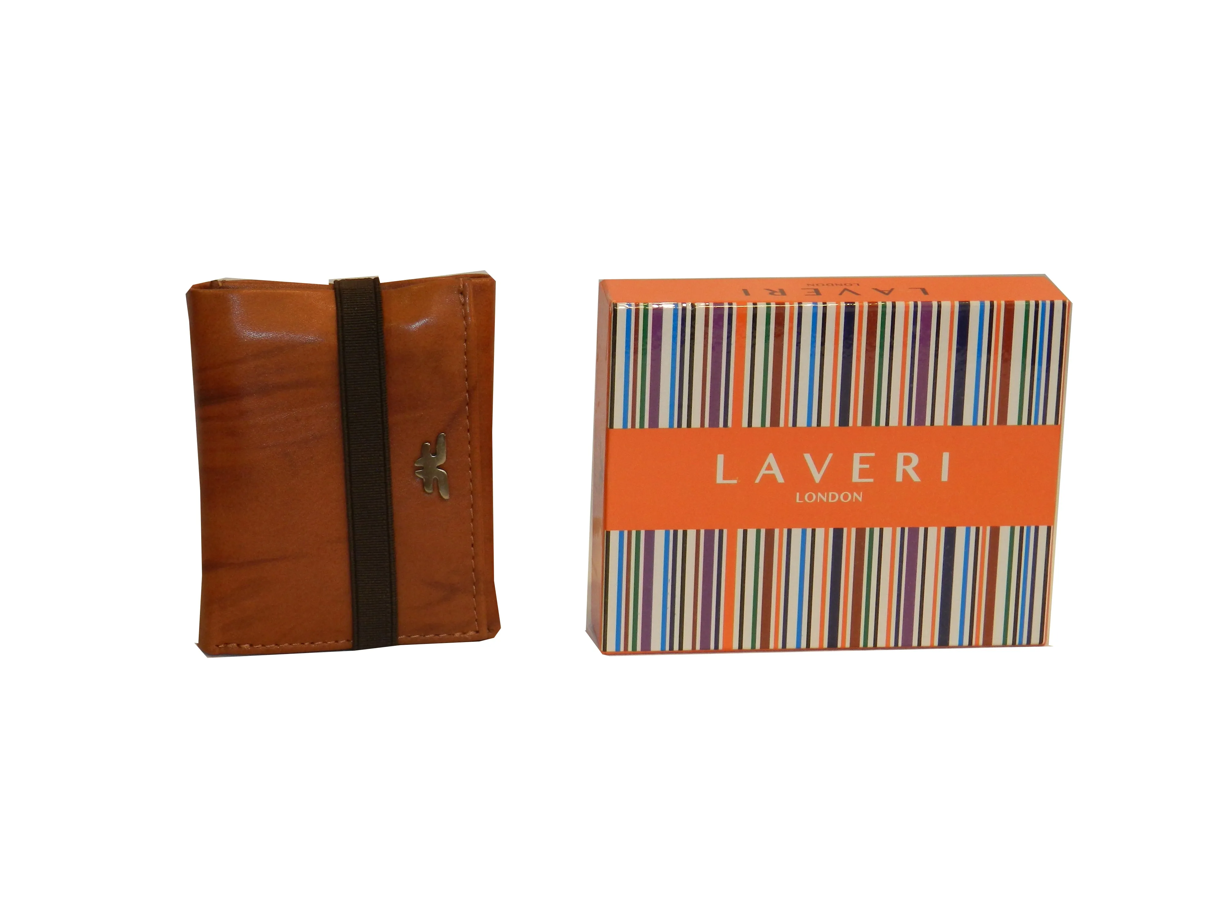 Trikon 8 Card Trifold Wallet Full Elastic #1093N [Elastic]