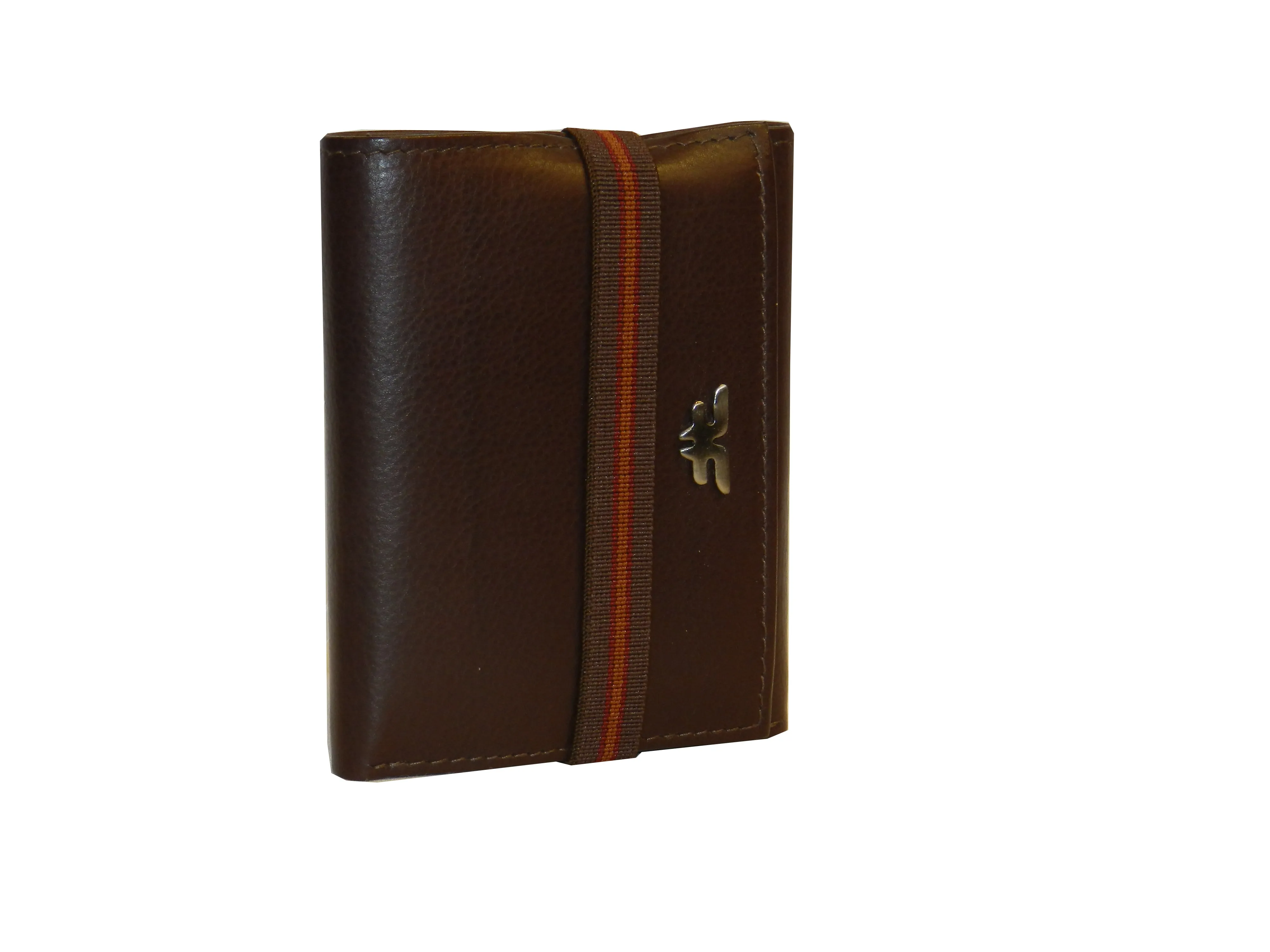 Trikon 8 Card Trifold Wallet Full Elastic #1093N [Elastic]