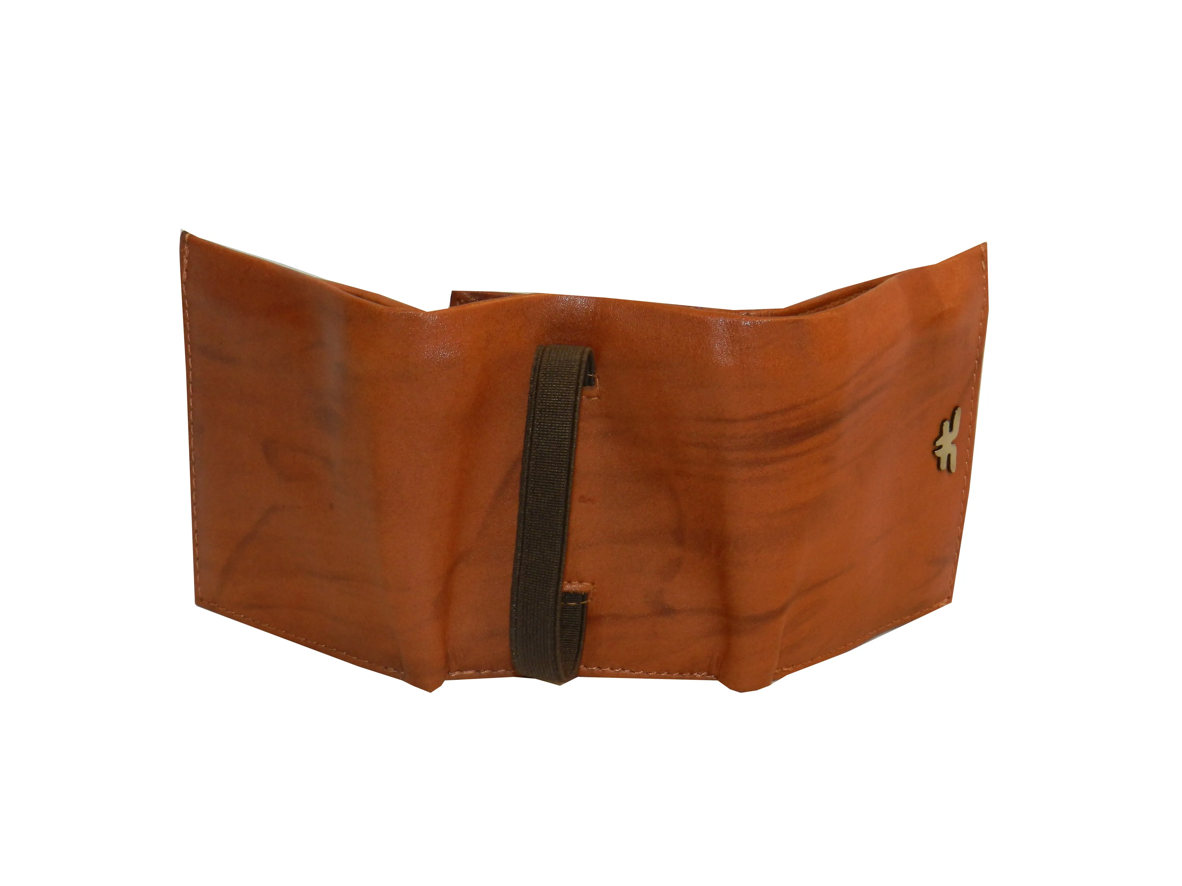 Trikon 8 Card Trifold Wallet Full Elastic #1093N [Elastic]
