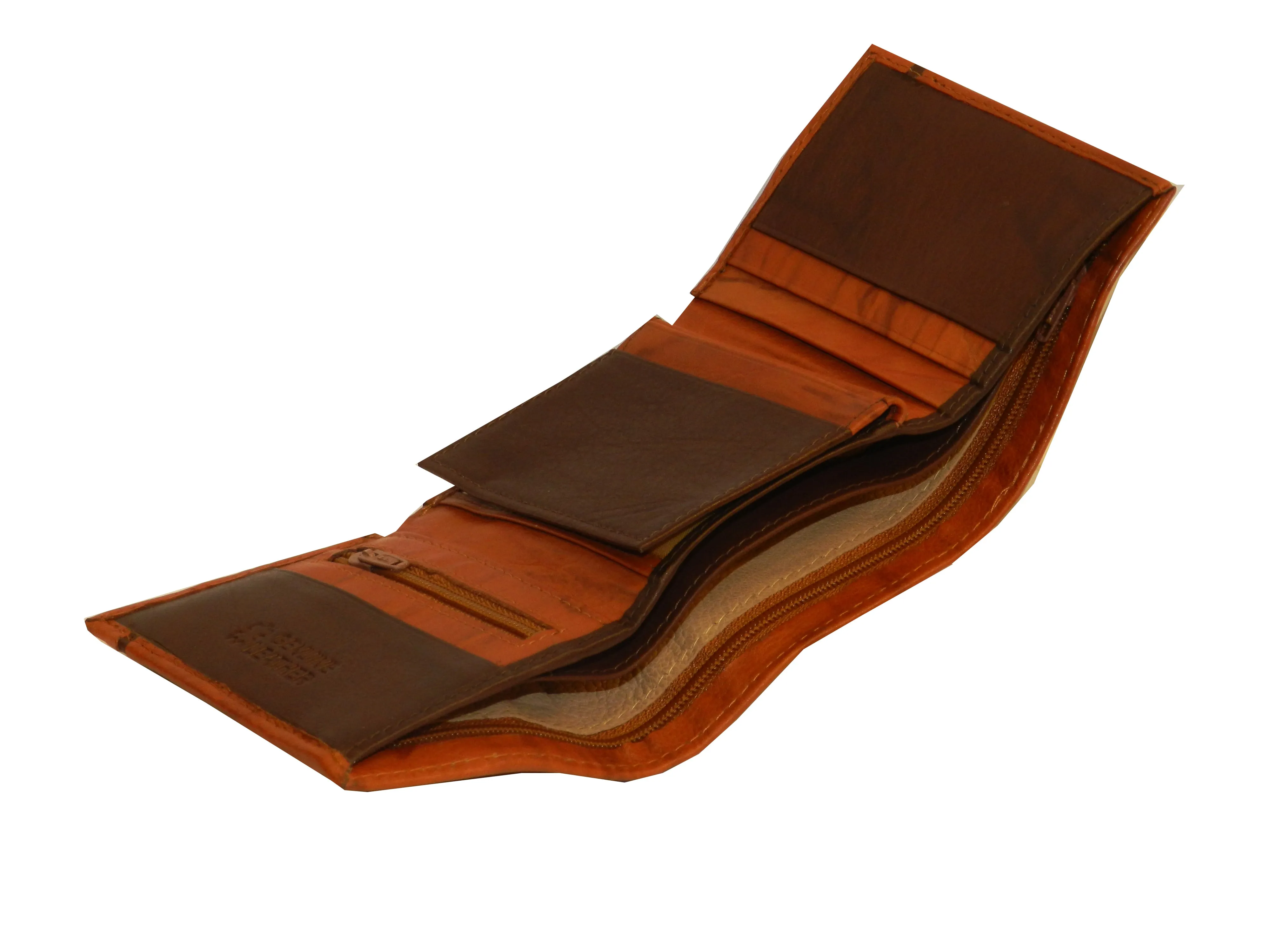 Trikon 8 Card Trifold Wallet Full Elastic #1093N [Elastic]