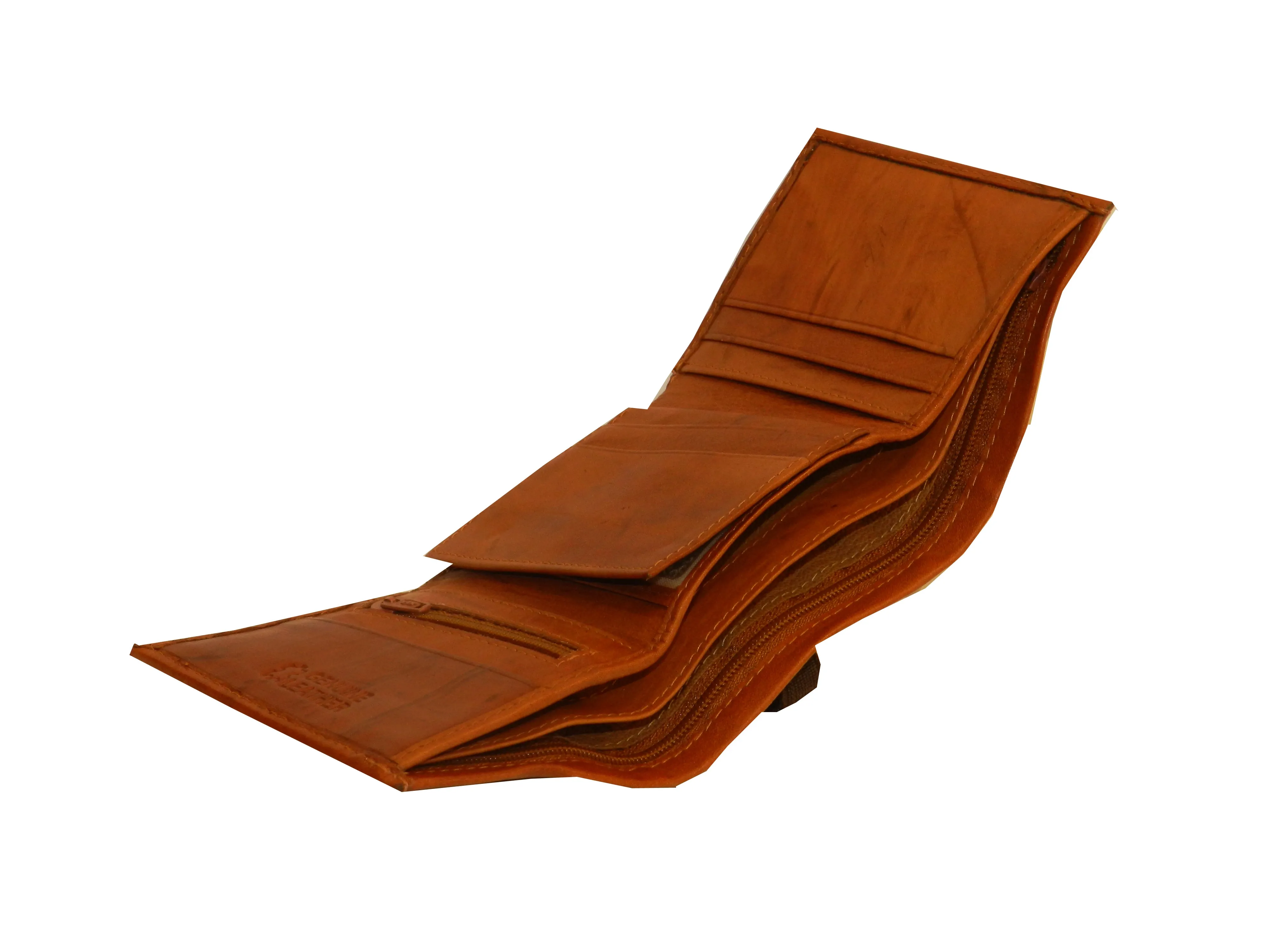 Trikon 8 Card Trifold Wallet Full Elastic #1093N [Elastic]