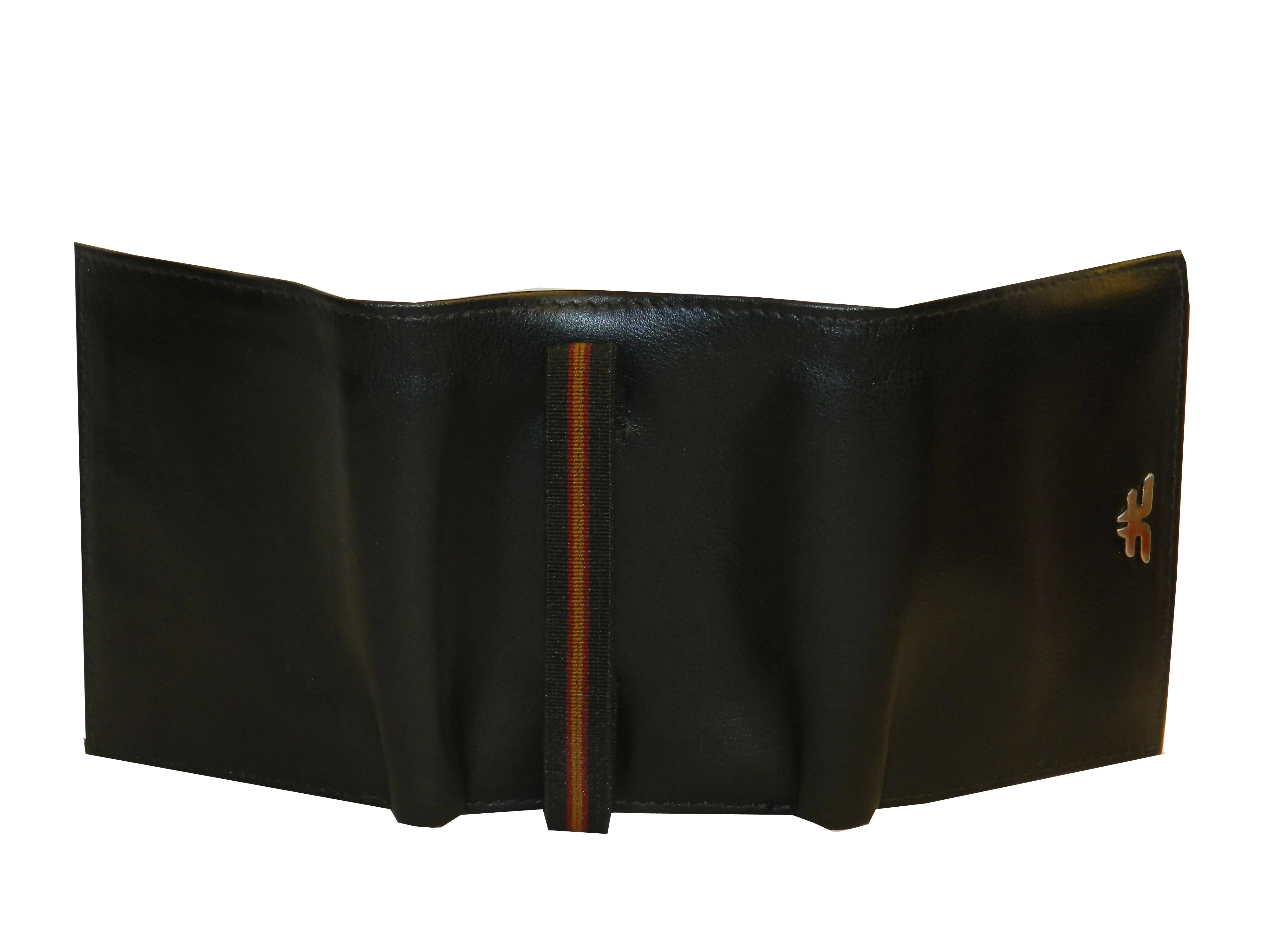 Trikon 8 Card Trifold Wallet Full Elastic #1093N [Elastic]