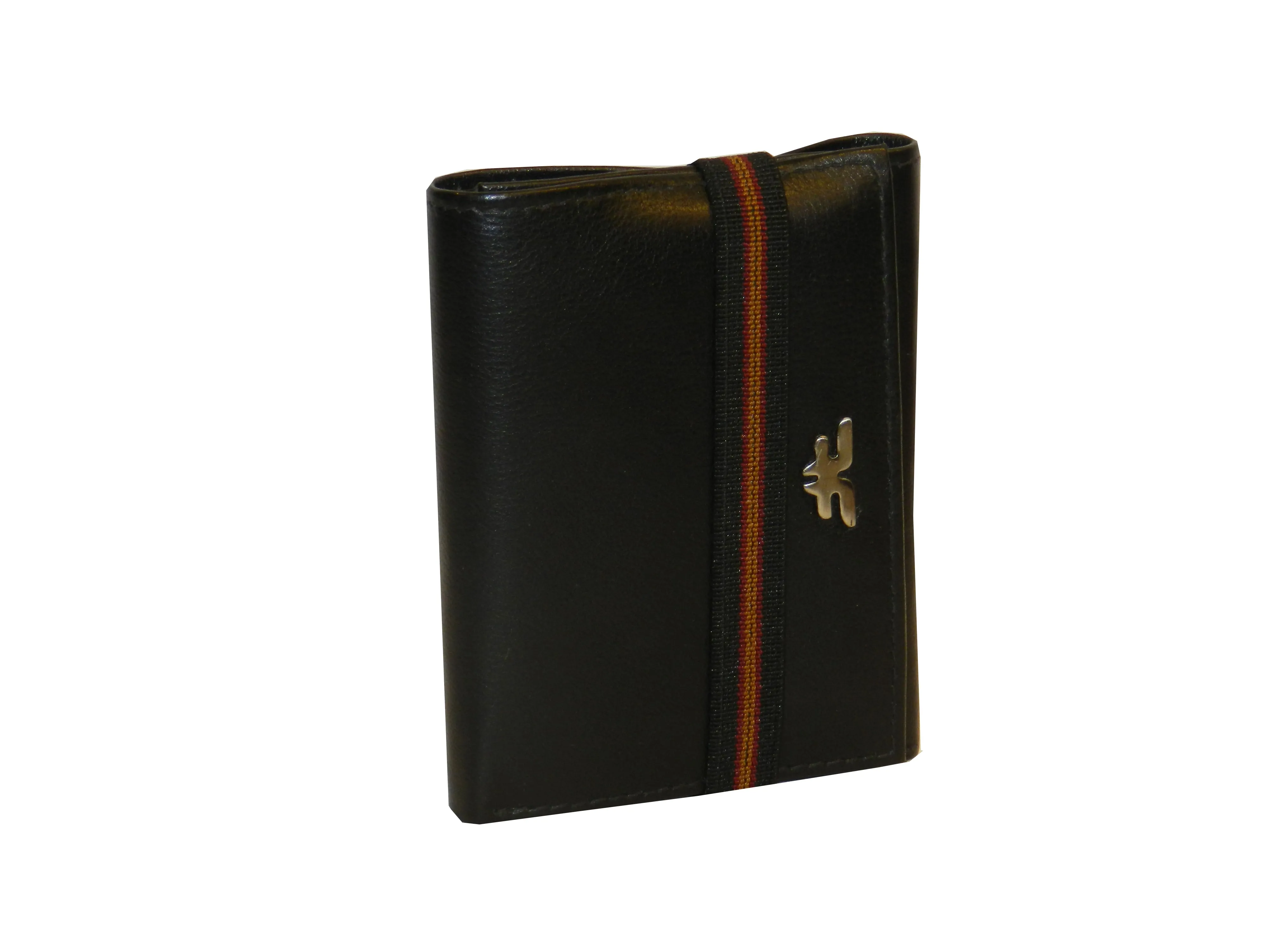 Trikon 8 Card Trifold Wallet Full Elastic #1093N [Elastic]