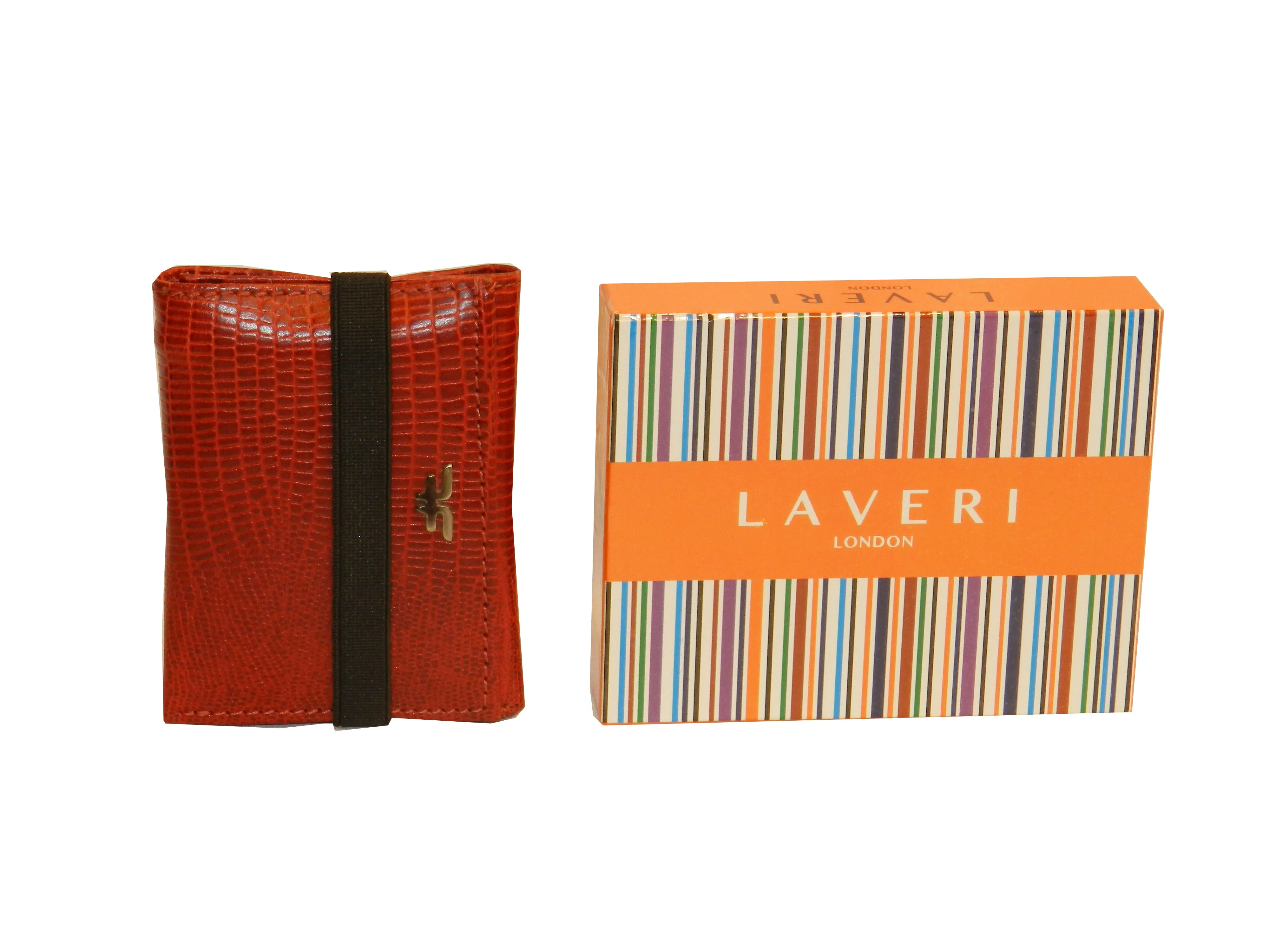Trikon 8 Card Trifold Wallet Full Elastic #1093N [Elastic]