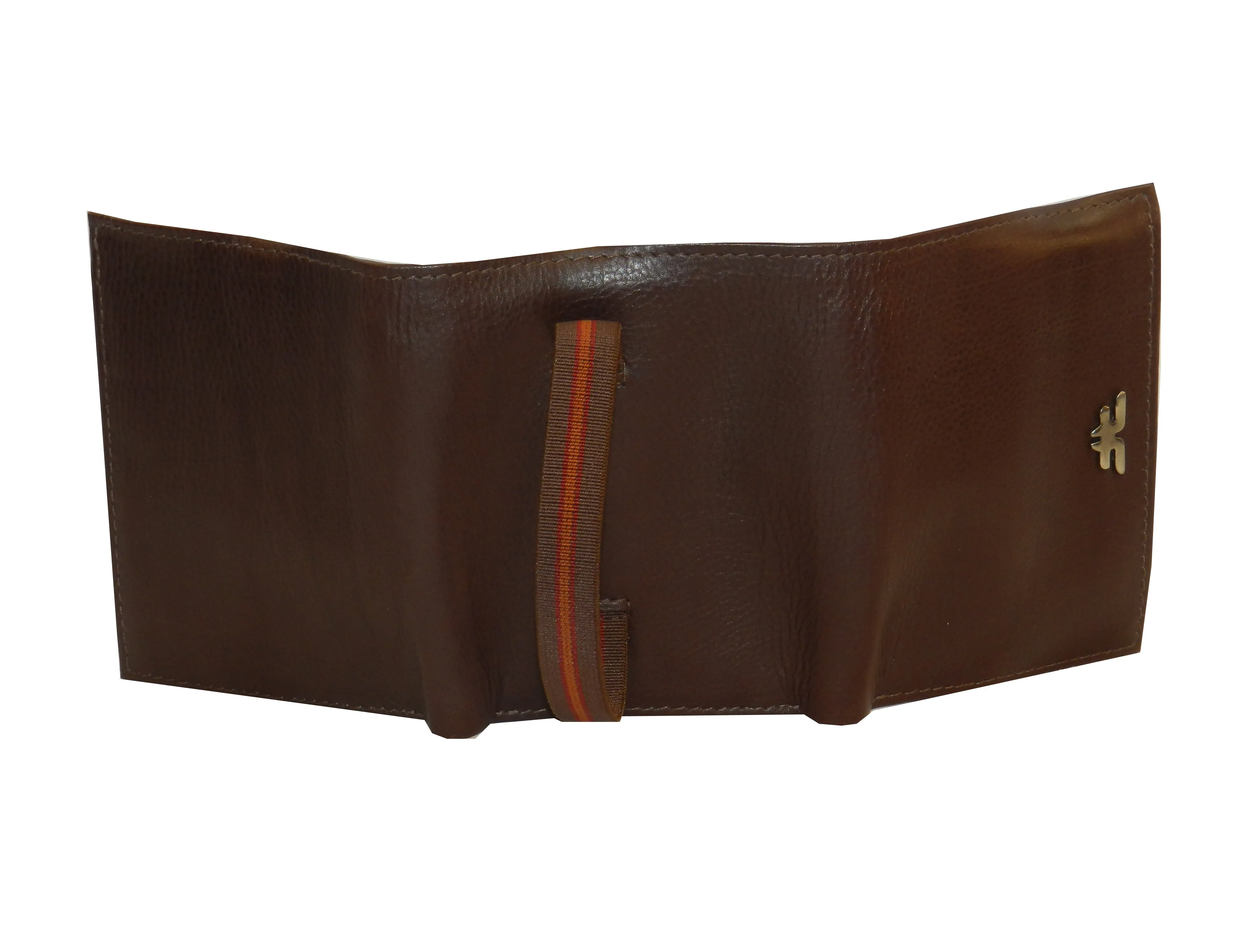 Trikon 8 Card Trifold Wallet Full Elastic #1093N [Elastic]