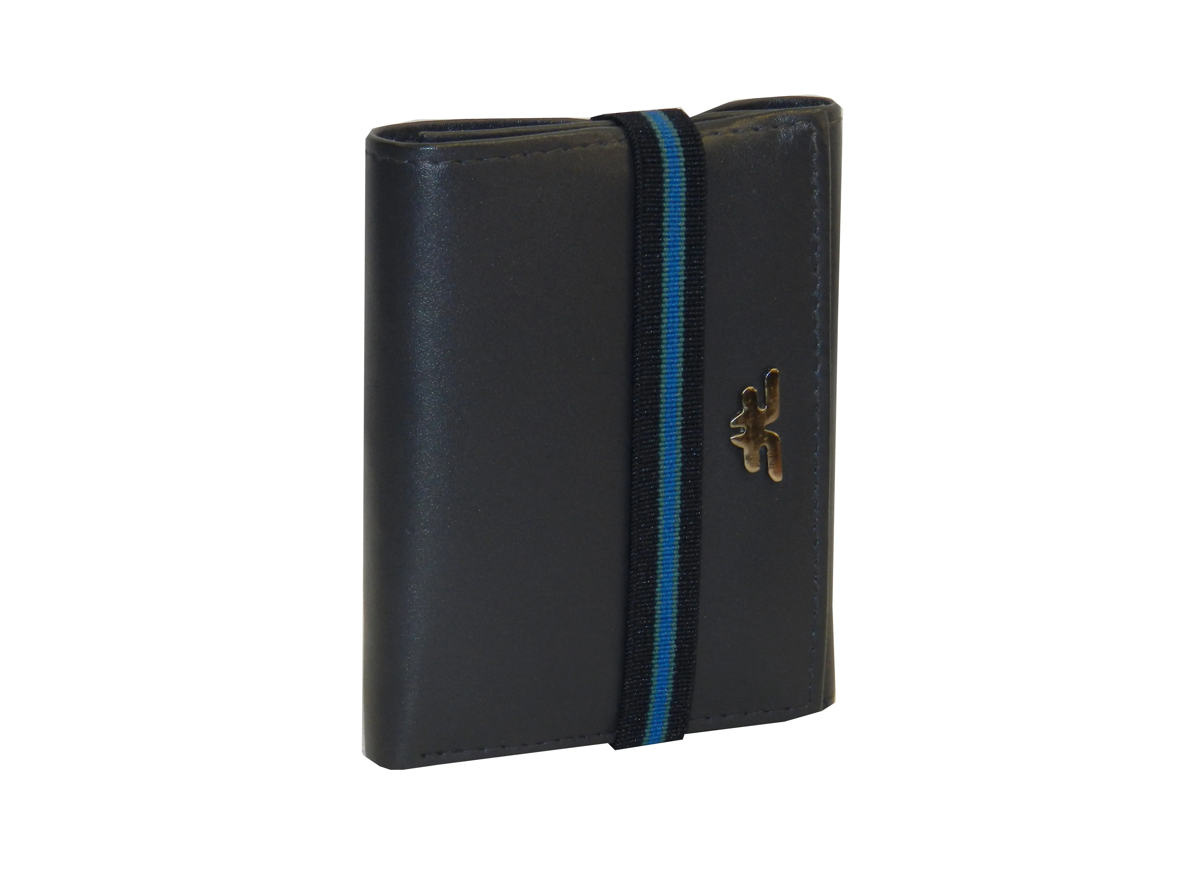 Trikon 8 Card Trifold Wallet Full Elastic #1093N [Elastic]