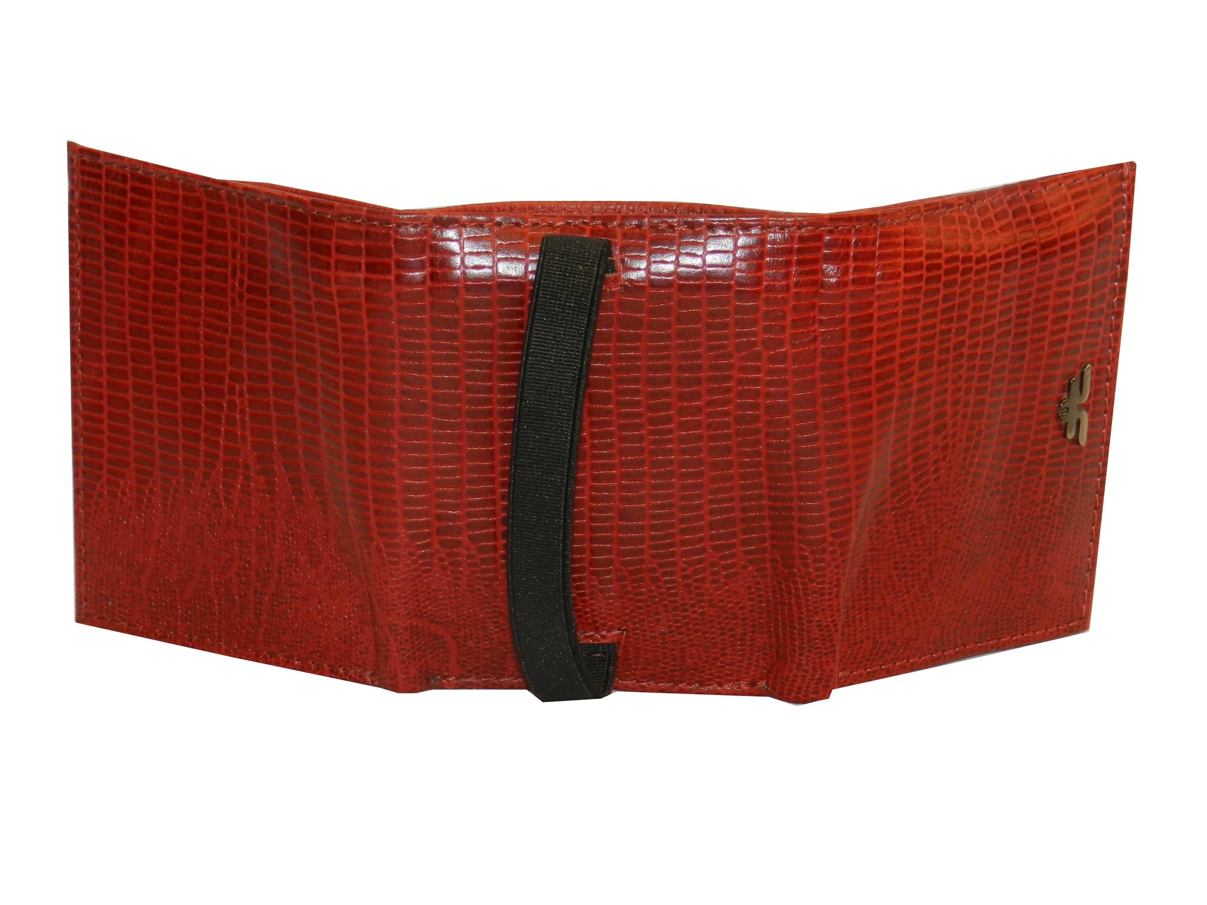 Trikon 8 Card Trifold Wallet Full Elastic #1093N [Elastic]