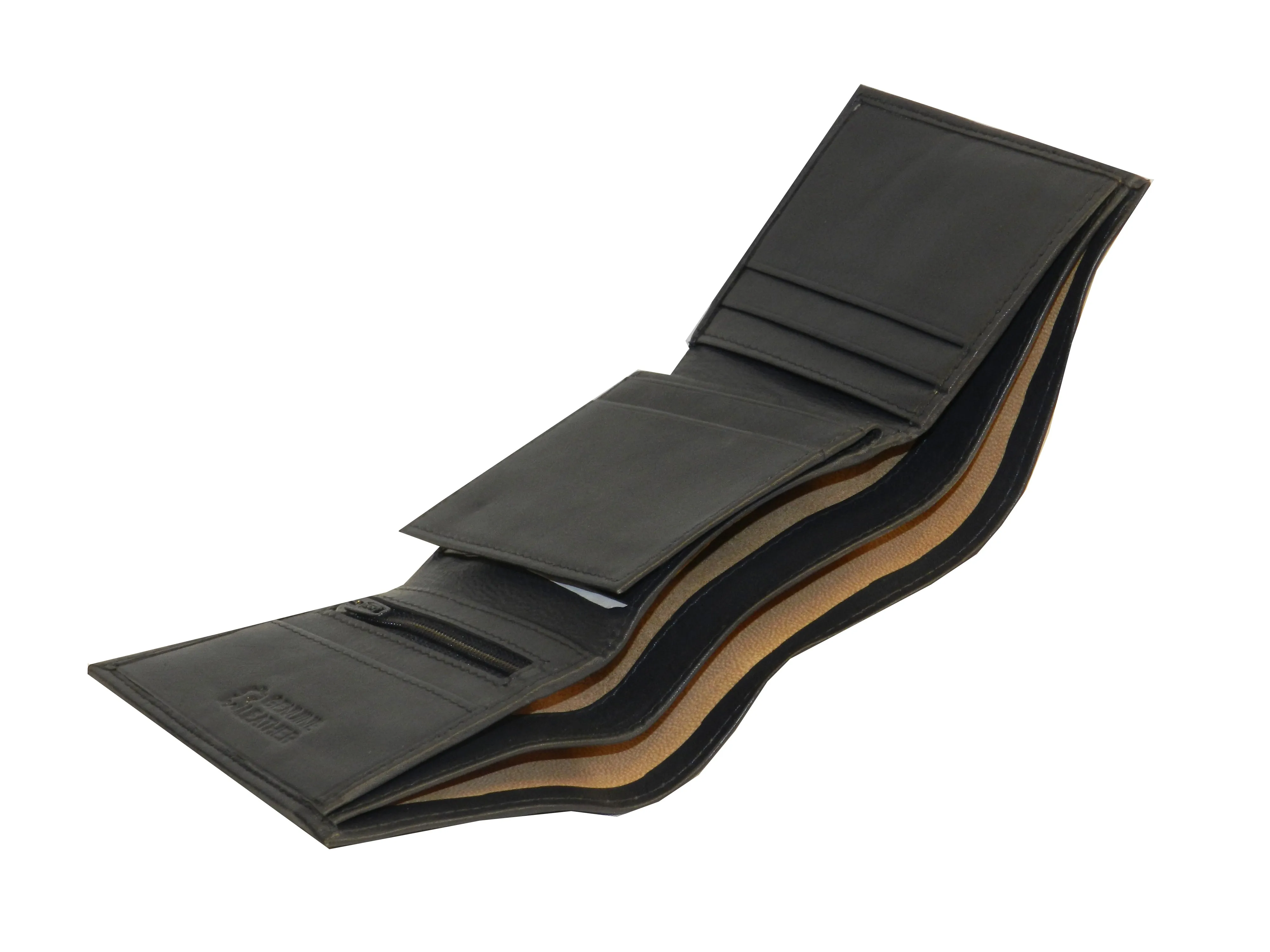 Trikon 8 Card Trifold Wallet Full Elastic #1093N [Elastic]