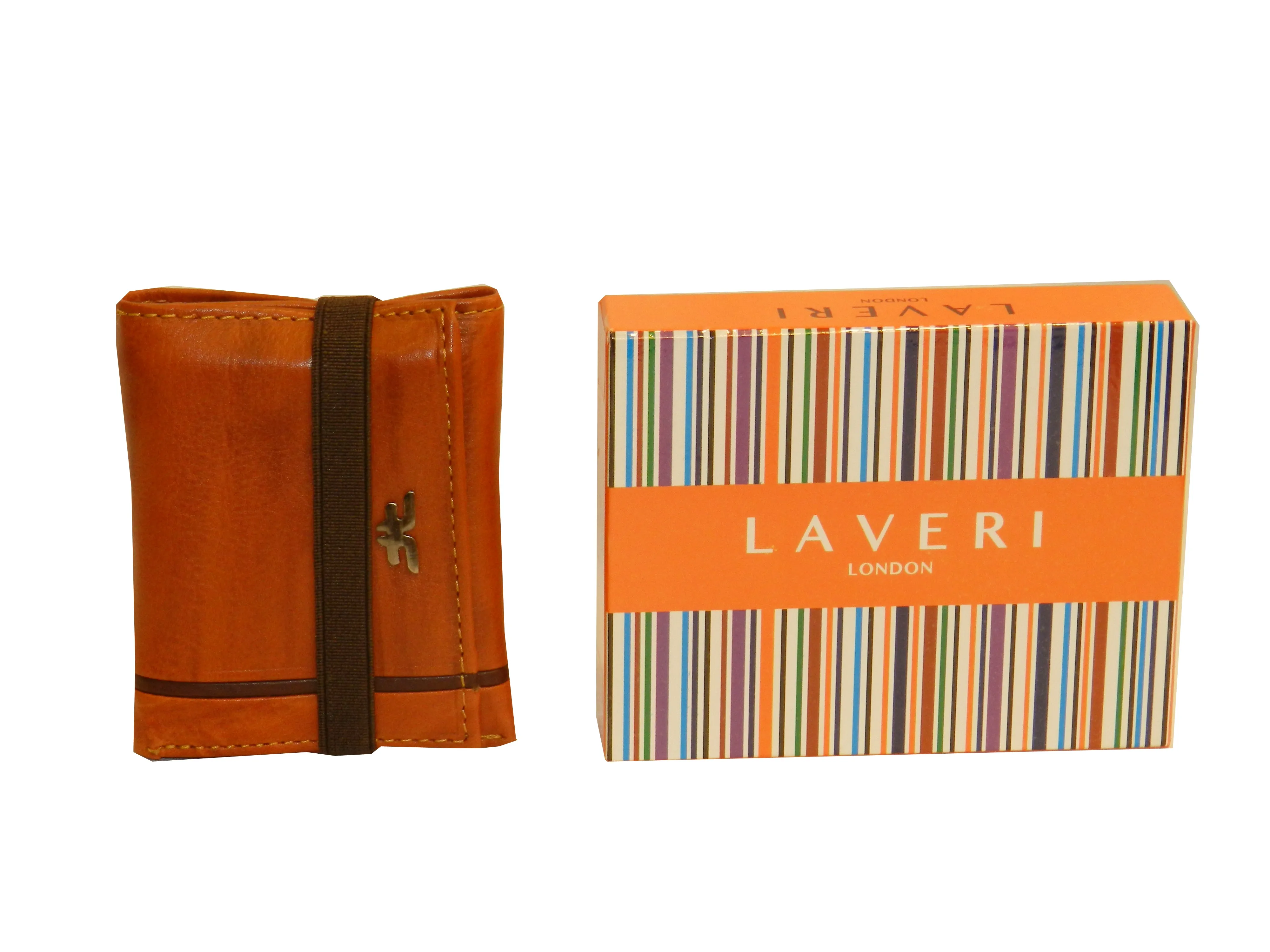 Trikon 8 Card Trifold Wallet Full Elastic #1093N [Elastic]