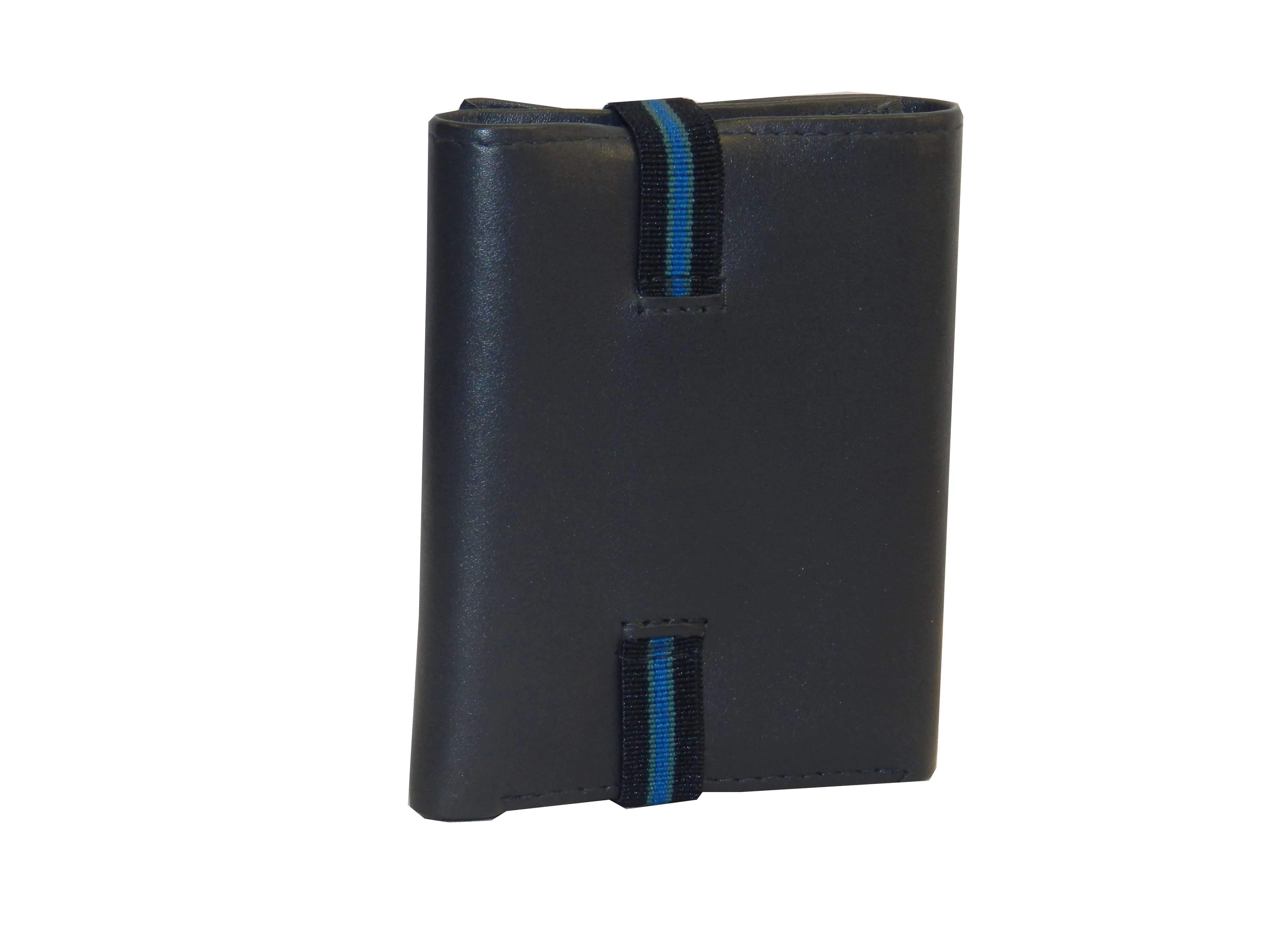 Trikon 8 Card Trifold Wallet Full Elastic #1093N [Elastic]