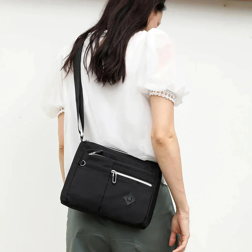 Trixia | Lightweight Multi-Pocket Crossbody Bag