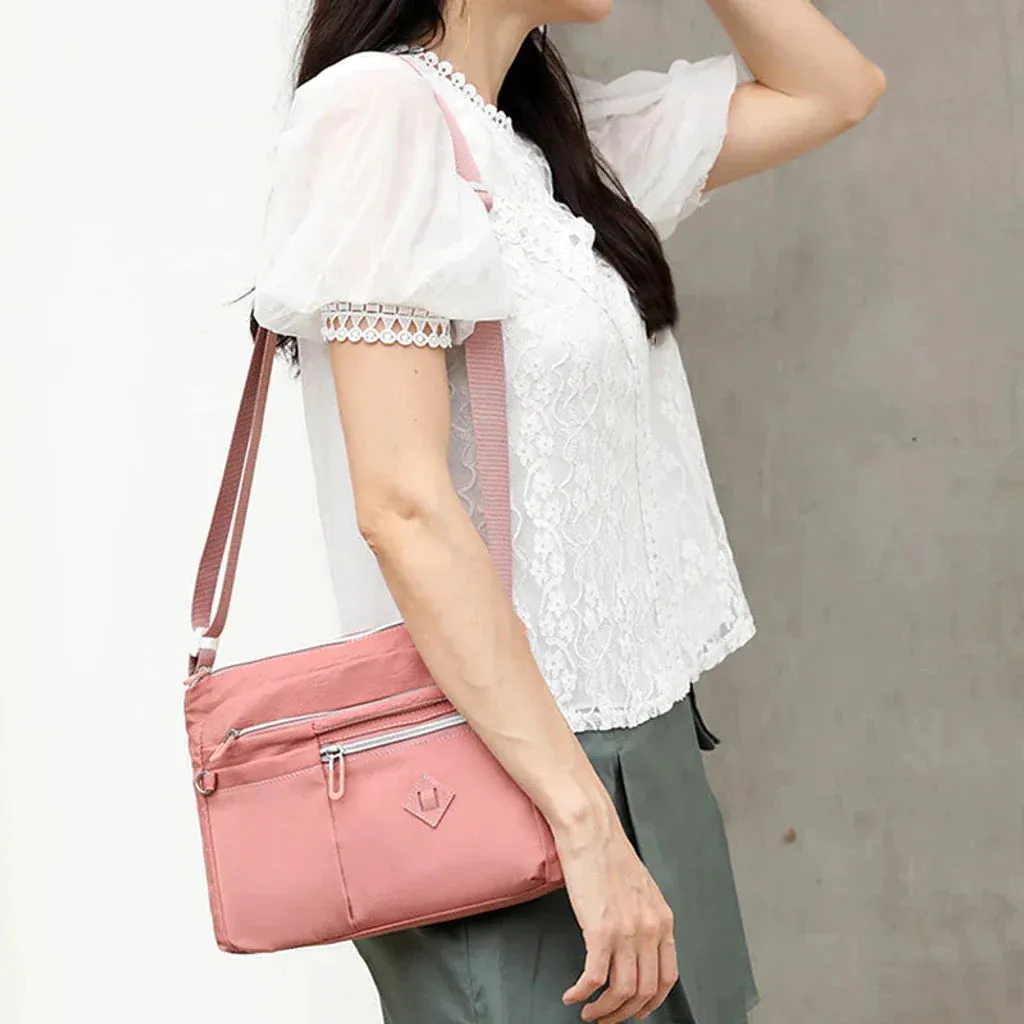 Trixia | Lightweight Multi-Pocket Crossbody Bag