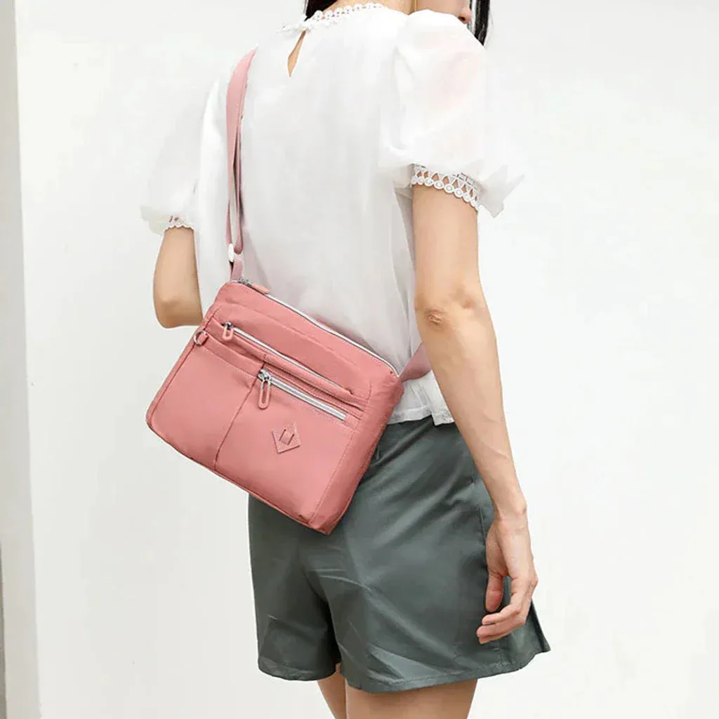 Trixia | Lightweight Multi-Pocket Crossbody Bag