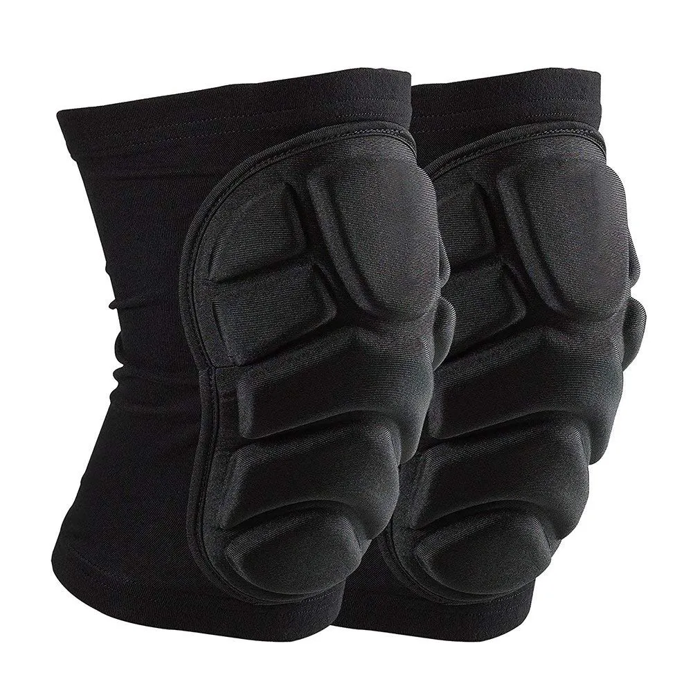 TTIO Knee Pads- Breathable Soft Lightweight Knee Padded for Skiing Skating Snowboarding Unisex