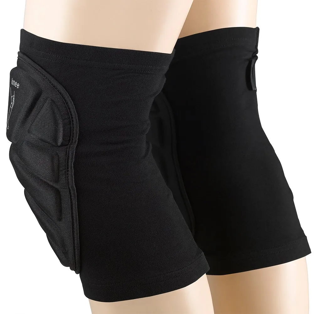 TTIO Knee Pads- Breathable Soft Lightweight Knee Padded for Skiing Skating Snowboarding Unisex