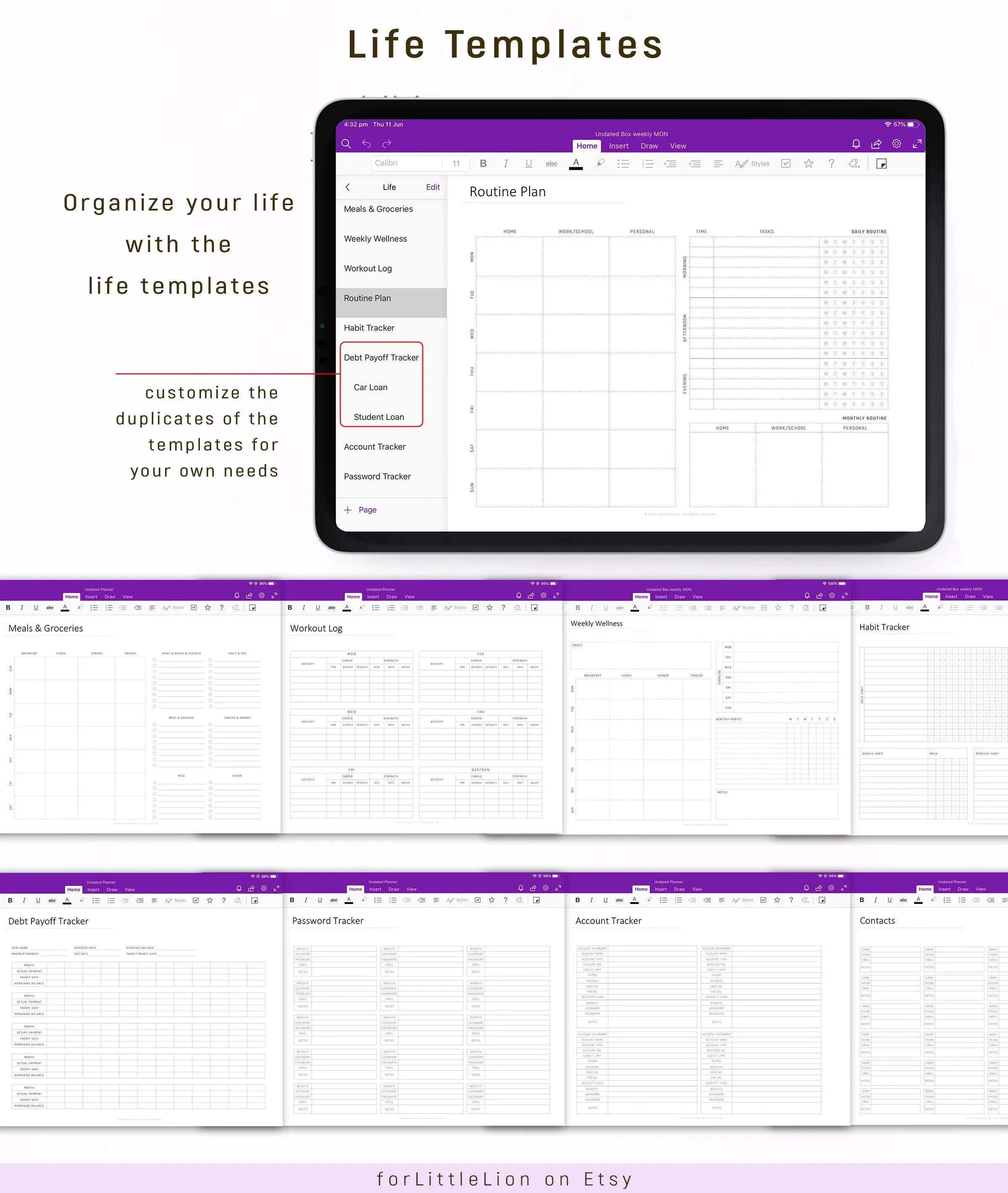 Ultimate OneNote STUDENT Planner 2025 2026