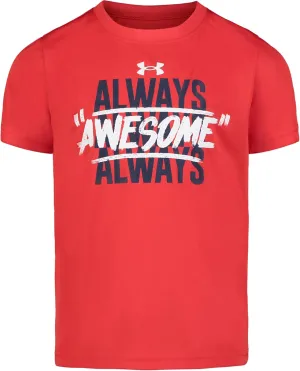 Under Armour Boys' Short Sleeve Shirt, Crewneck, Lightweight and Breathable