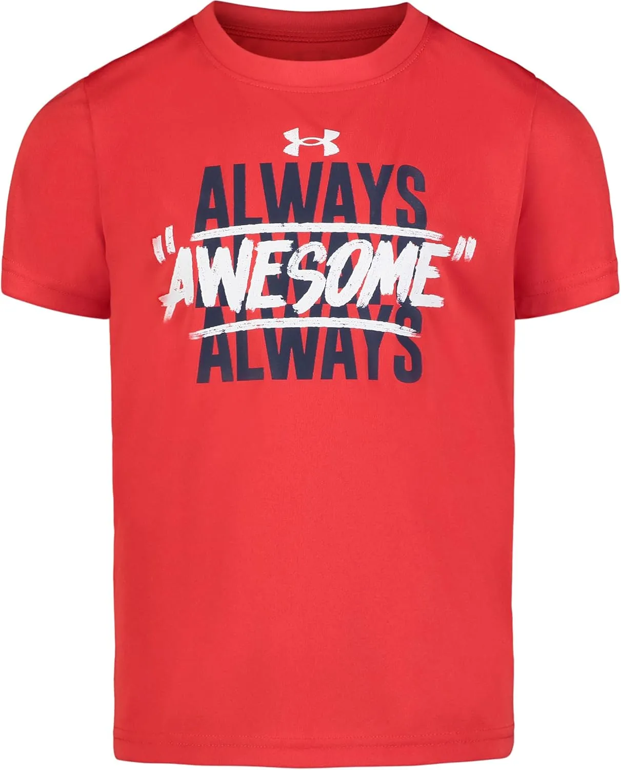 Under Armour Boys' Short Sleeve Shirt, Crewneck, Lightweight and Breathable