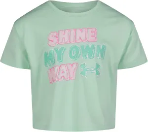 Under Armour girls Short Sleeve Shirt, Crewneck, Lightweight and Breathable