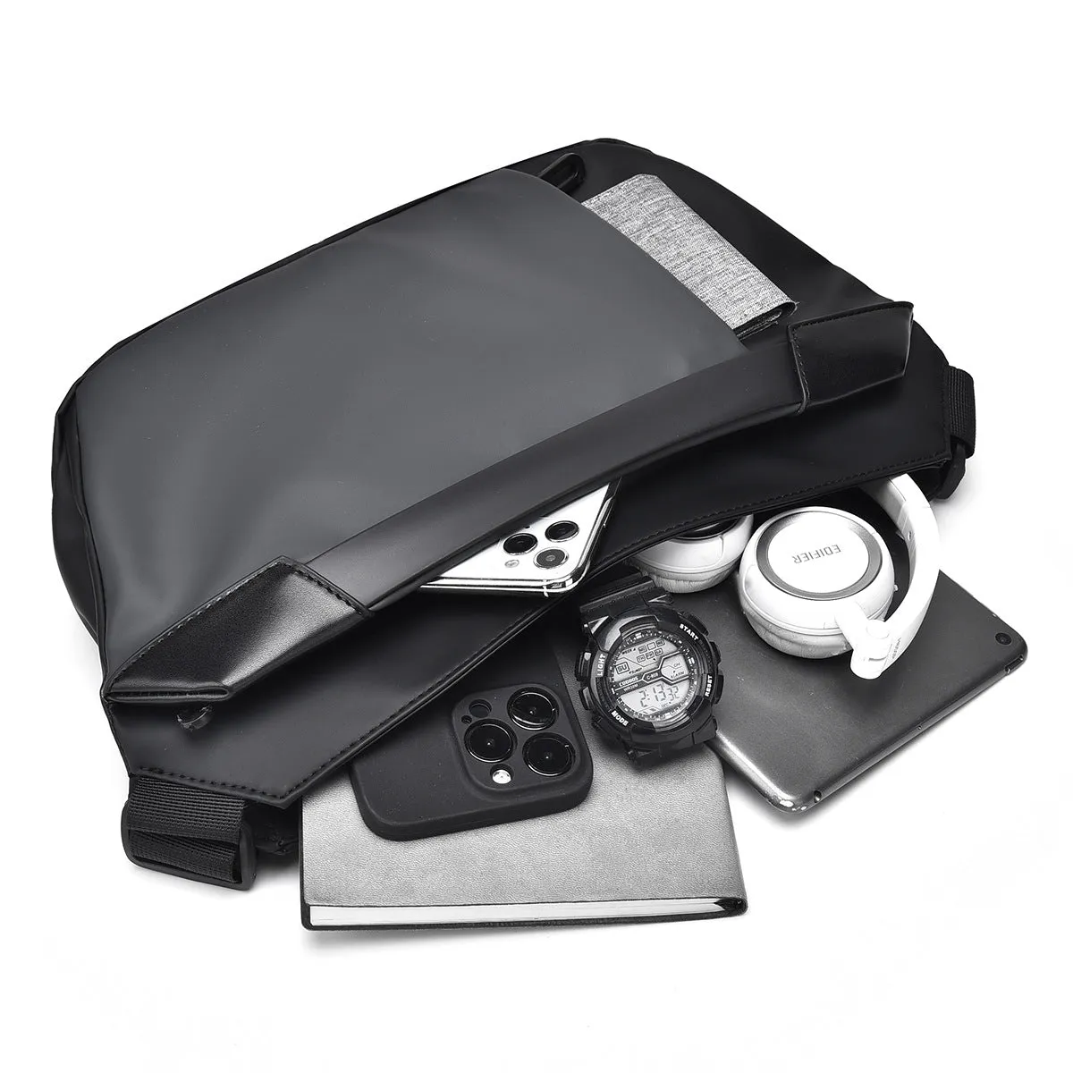 Unique Men's Slouchy Innovative Trendy Portable Men's Chest Bags
