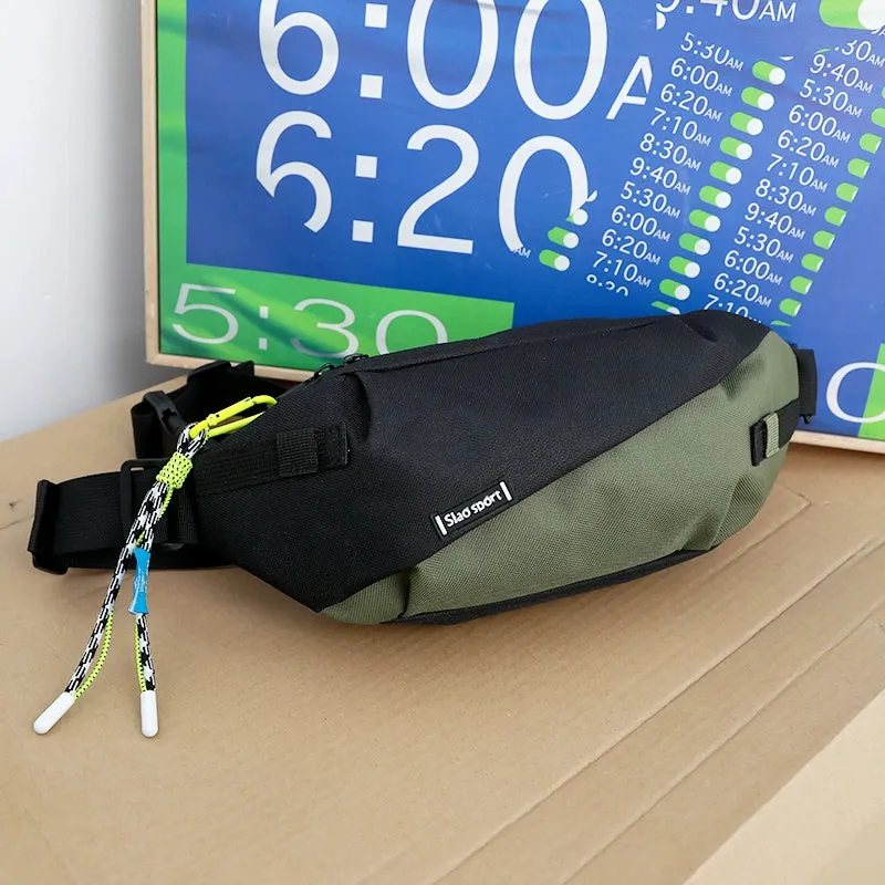 Unisex lightweight crossbody bag for travel with adjustable strap