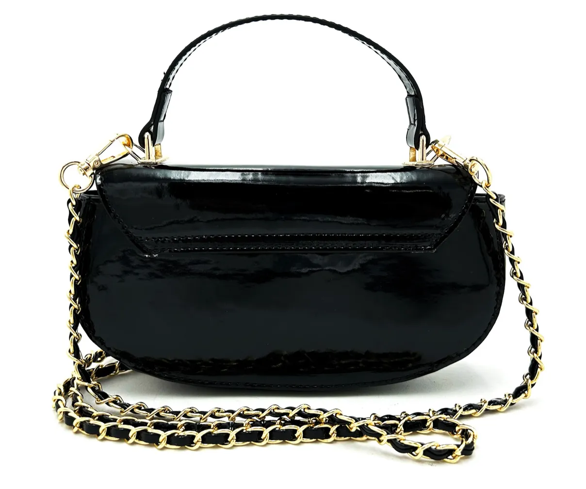 Valentino Orlandi East West Top Handle Crossbody Bag
