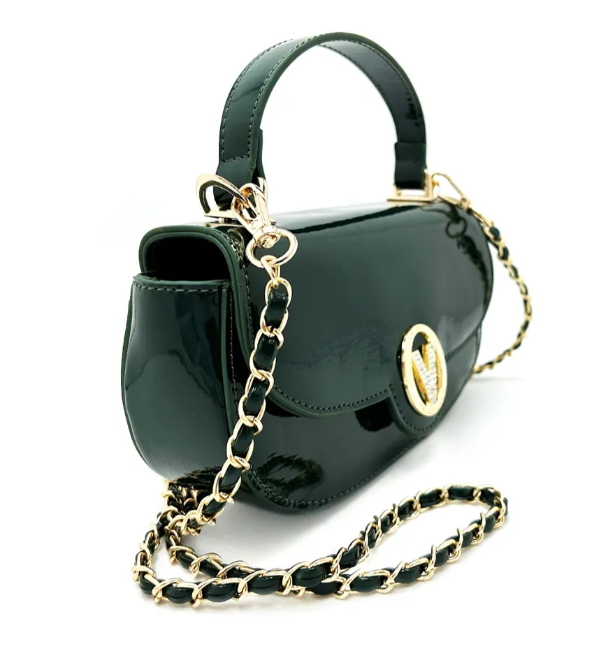 Valentino Orlandi East West Top Handle Crossbody Bag
