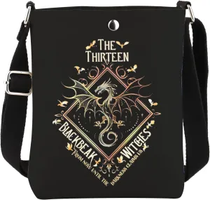 VAMSII Book Inspired Gift Throne Of Glass Crossbody Bag Gift For Readers Glass Fiction Fan Gift