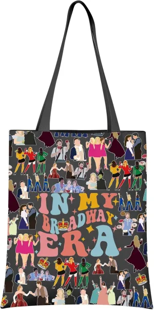 VAMSII Musical Tote Bag Musical Theatre Gift Musical Merch Gift (Broa Era tote)