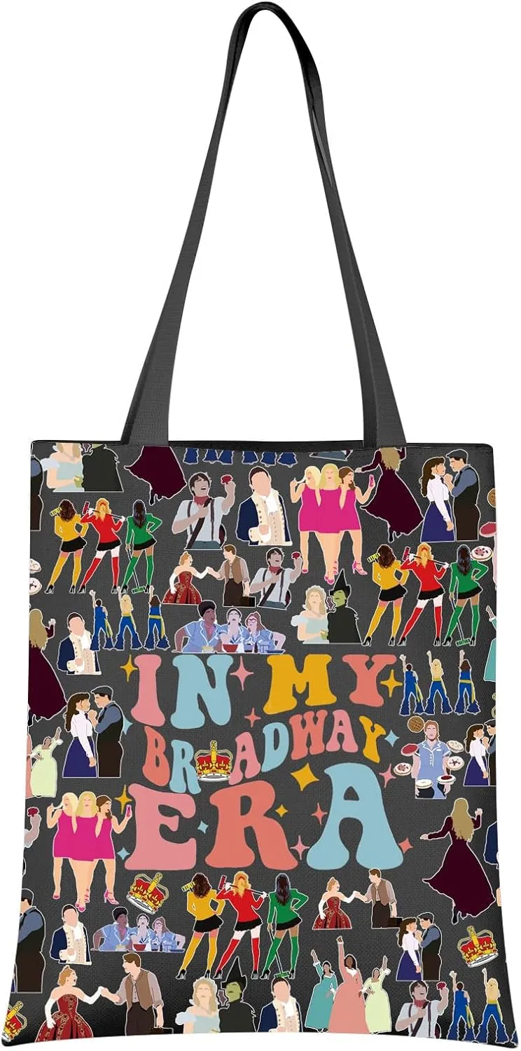 VAMSII Musical Tote Bag Musical Theatre Gift Musical Merch Gift (Broa Era tote)