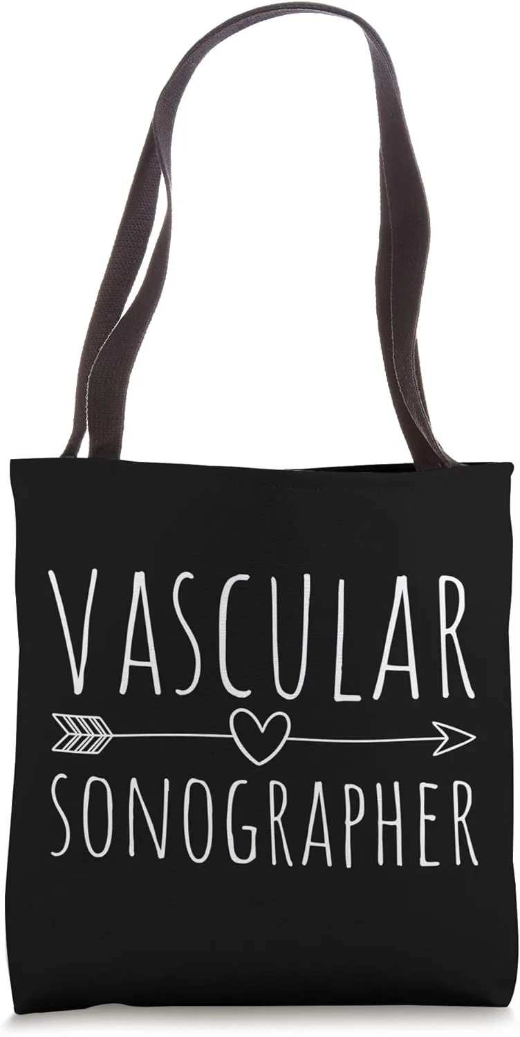 Vascular Tech RVT Ultrasound Sonography Sonographer Tote Bag