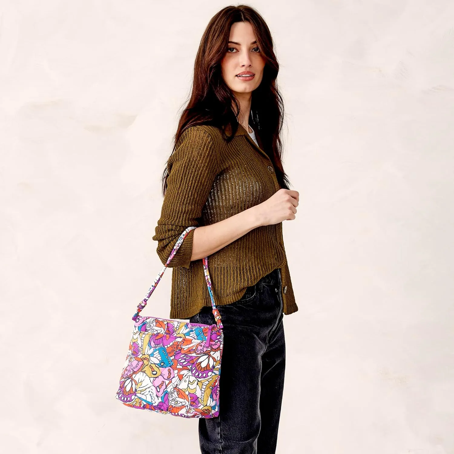 Vera Bradley Featherweight Original Hipster Crossbody