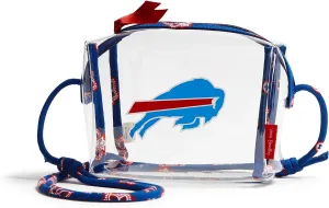 Vera Bradley Women's Clear NFL Crossbody Bag (Multiple Teams Available)