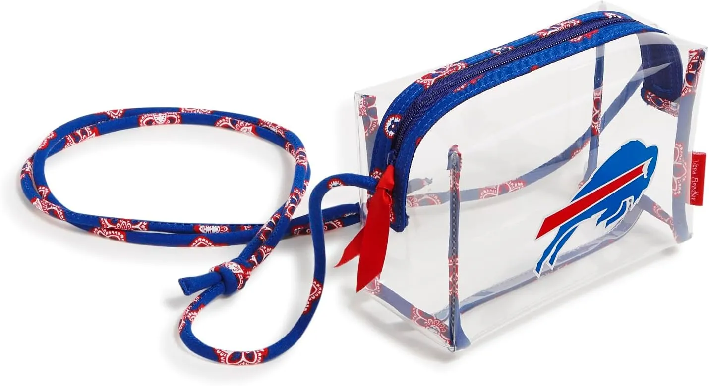 Vera Bradley Women's Clear NFL Crossbody Bag (Multiple Teams Available)