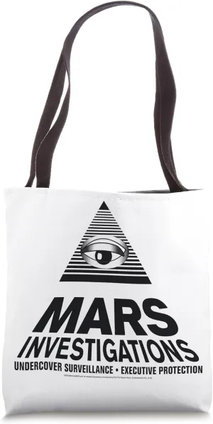 Veronica Mars Investigations Tote Bag