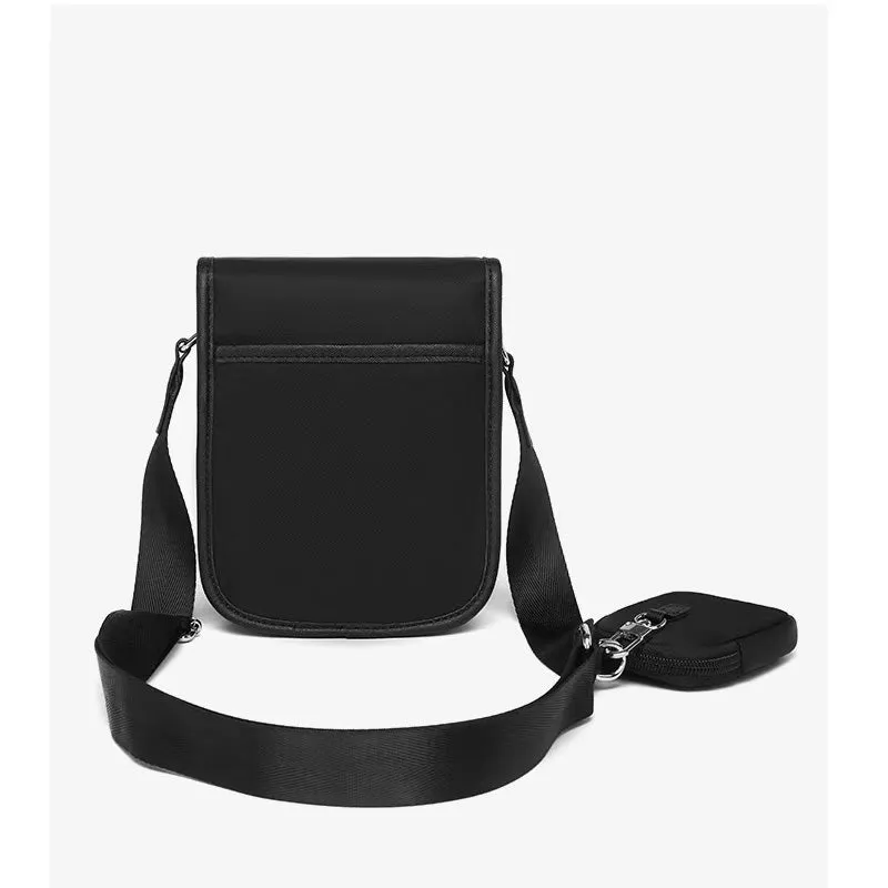 Vertical shoulder bag