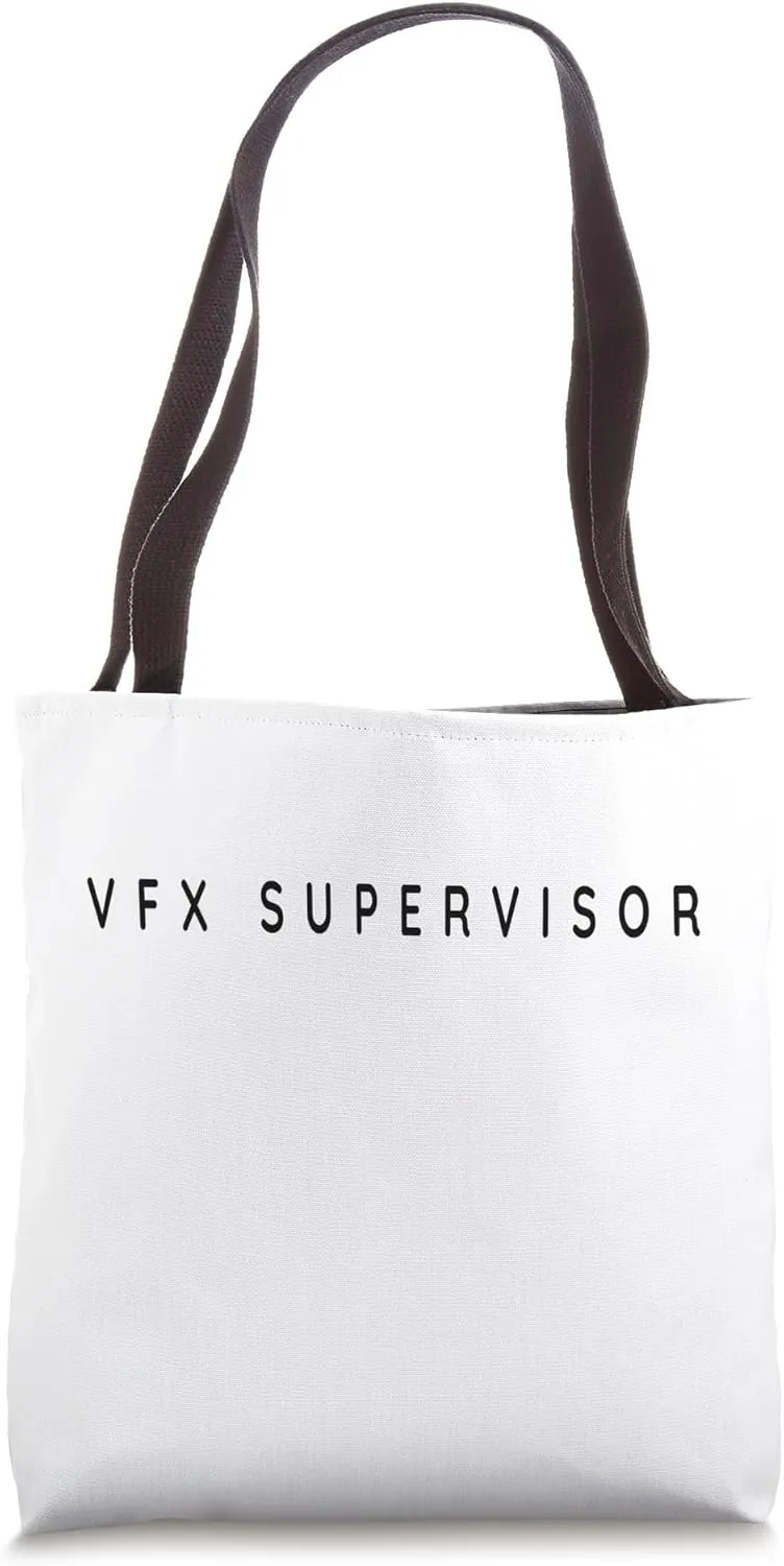 VFX Supervisor / Film VFX Supervisors Contemporary Font Tote Bag