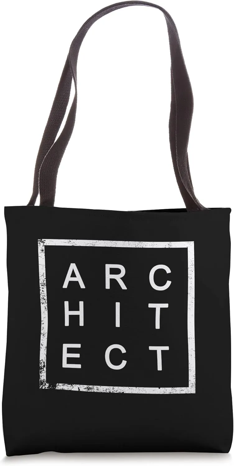 Vintage Architect Tote Bag