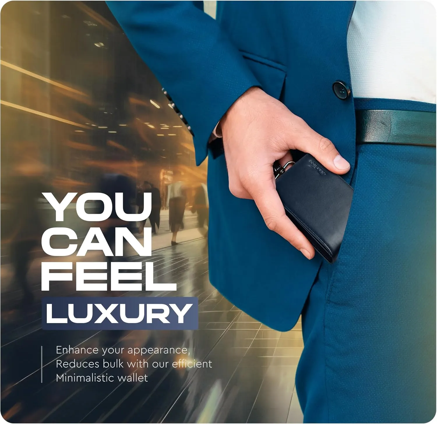 Wallet for Men’s - Genuine Leather Slim Bifold RFID Wallet - Gift for Men Packed in Stylish Gift Box