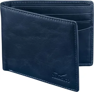 Wallet for Men’s - Genuine Leather Slim Bifold RFID Wallet - Gift for Men Packed in Stylish Gift Box
